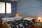 Chambre 2 lits 1 place